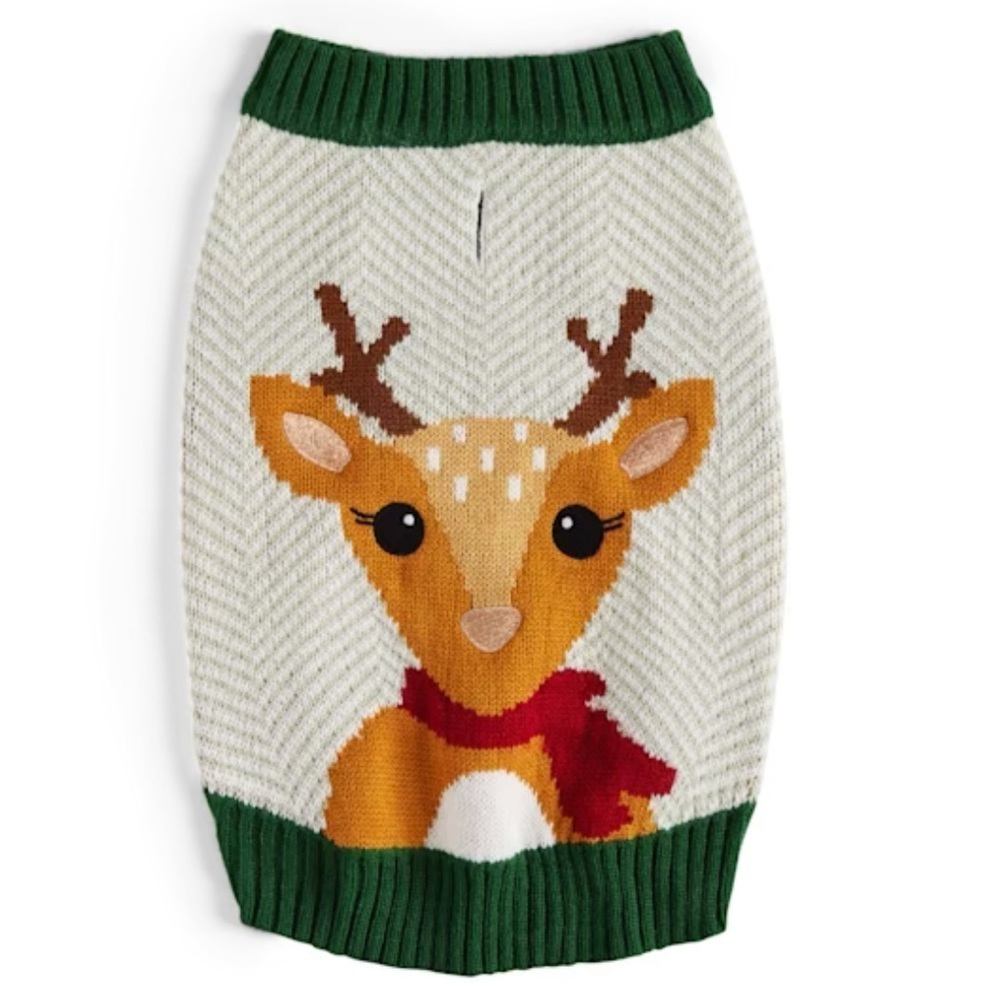 Dog and cat Christmas sweater